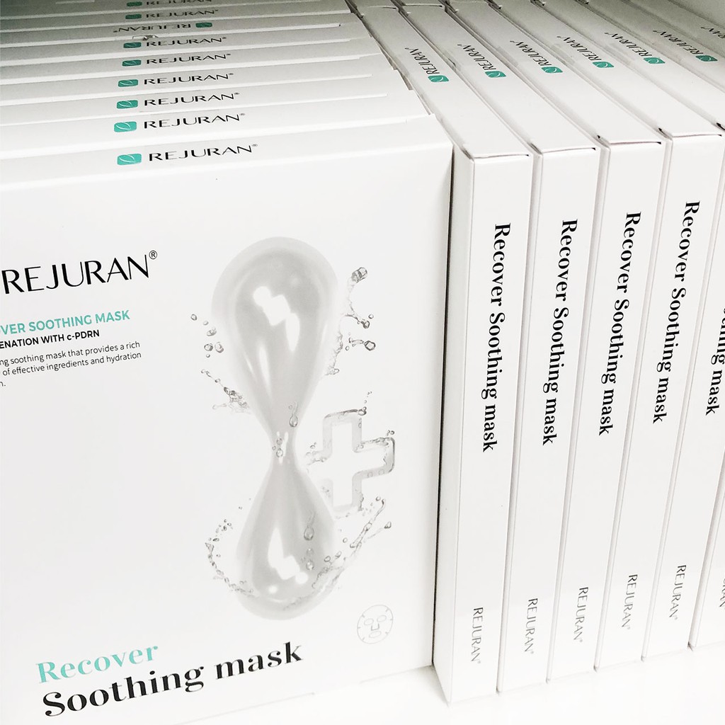 Masque Apaisant REJURAN Recover 25 Ml - Lot De 5 Feuilles, Corée, Soin Peau