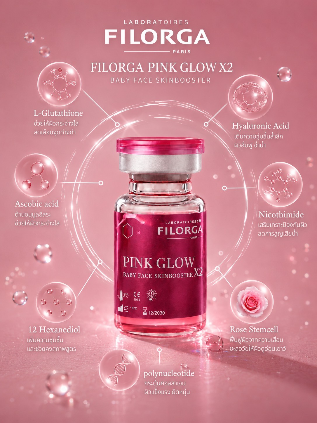 FILORGA PINKGLOW X2 BABY FACE SKINBOOSTER - Image 15