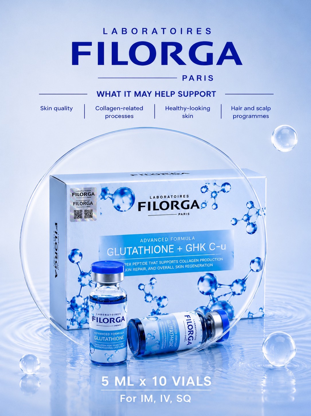 FILORGA GLUTATHIONE + GHK-Cu 50 Mg - Image 3